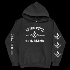 SPACE PUPIL X GRINDLINE "BUILDER" HOODY