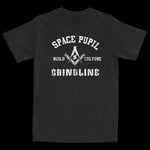 SPACE PUPIL X GRINDLINE "BUILDER" TEE