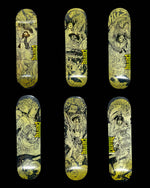 Creature Skateboards Rumble Series — Complete 6-Deck Set (Batdog)