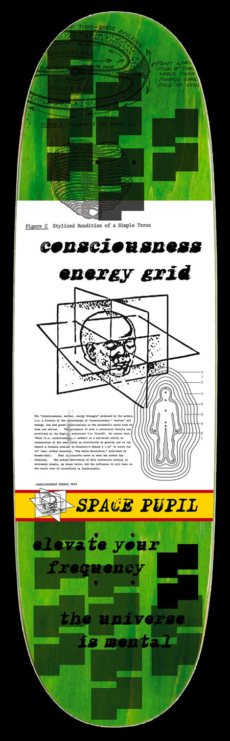 SPACE PUPIL - COSMIC ENERGY GRID - EGG Shape