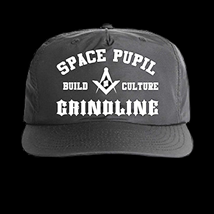 SPACE PUPIL X Grindline - “BUILDER” Snapback