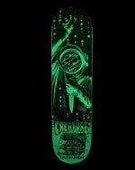 2006 Creature Skateboards "The Tales of Creature" Glow-In-The-Dark Complete 4-Deck Set