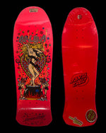 Santa Cruz Steve "Salba" Alba "Witch Doctor" Skateboard Deck (Pink Reissue)