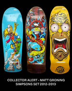 Santa Cruz x Matt Groening — Full Trio