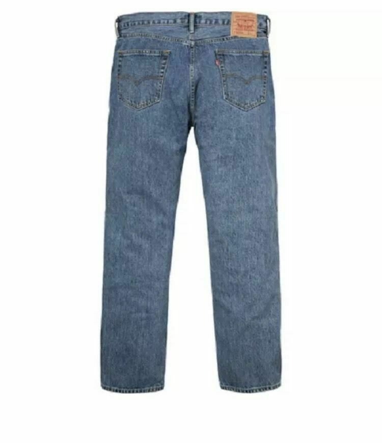 Rare Supreme Levi's Washed 505 Jeans Pant- Washed Blue Color Size 34